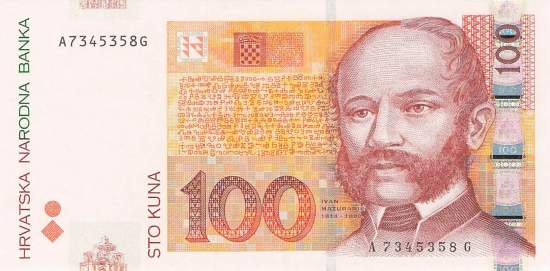 Kroatien p41a 100 Kuna 2002